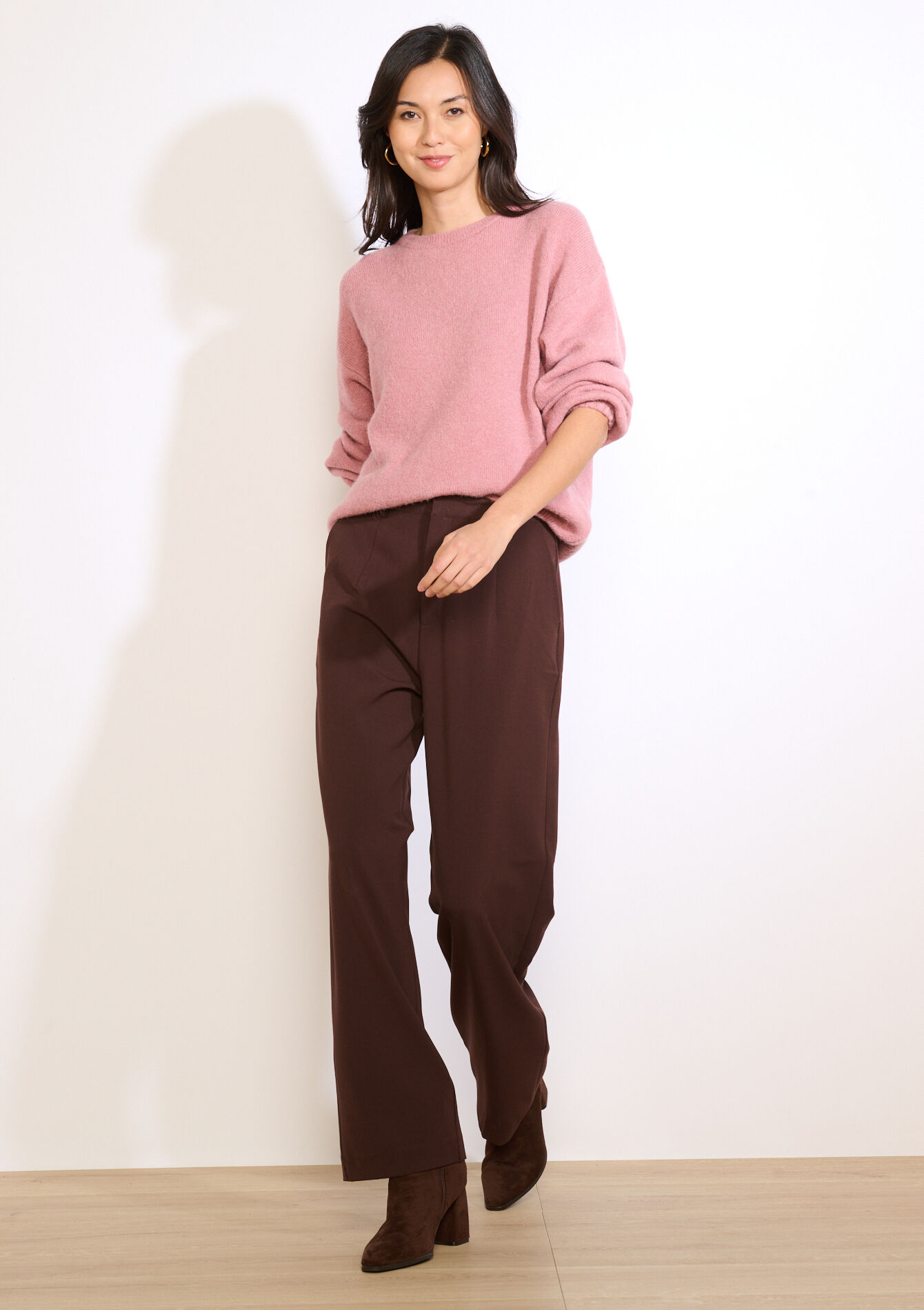 Trui met pofmouwen - COSMETIC PINK - 04007105_5733