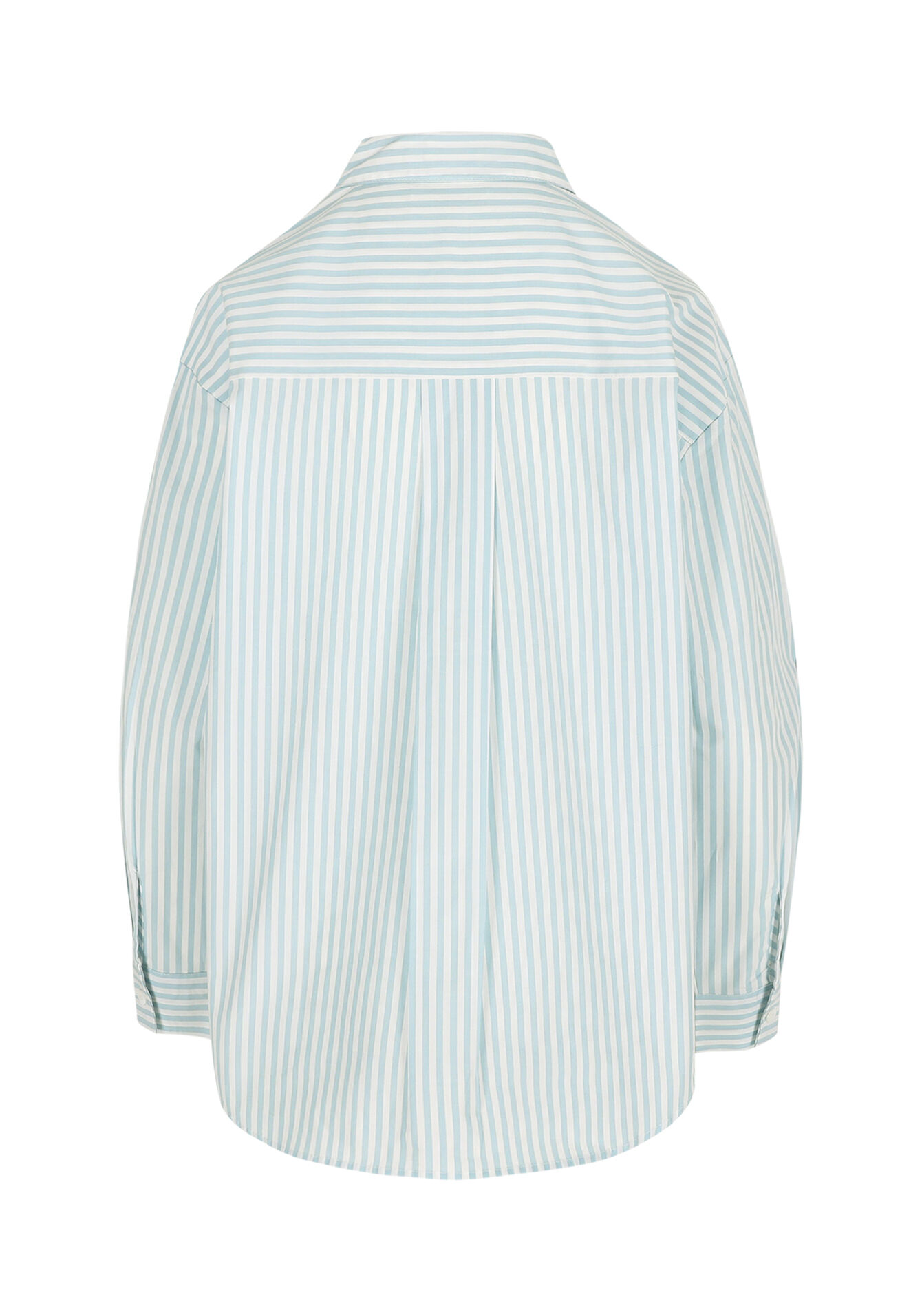 Chemise rayée oversize, Chemise rayée oversize - KHAKI FADED - 05702931_4326