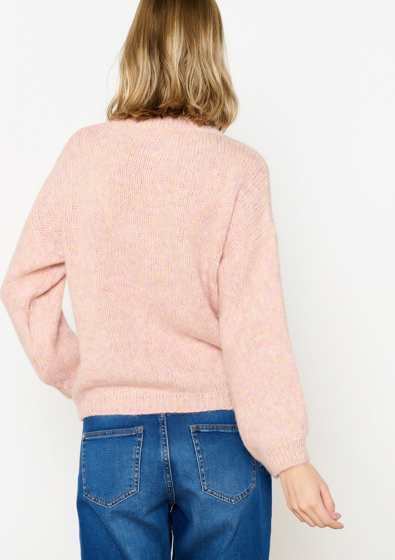 Trui met ronde hals,  Trui met ronde hals - LT PINK - 1117367
