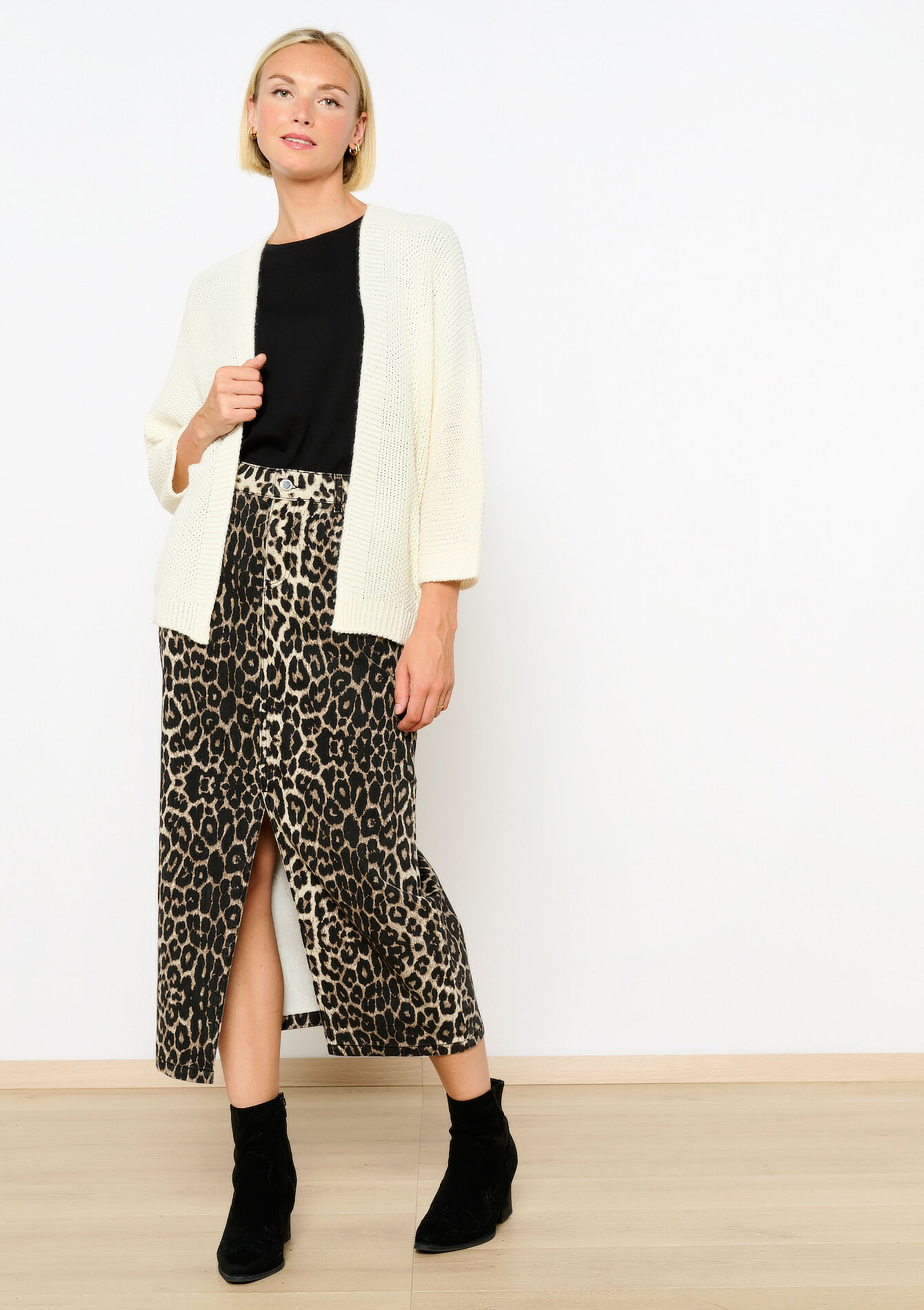 Open cardigan - OFFWHITE - 04101184_1001