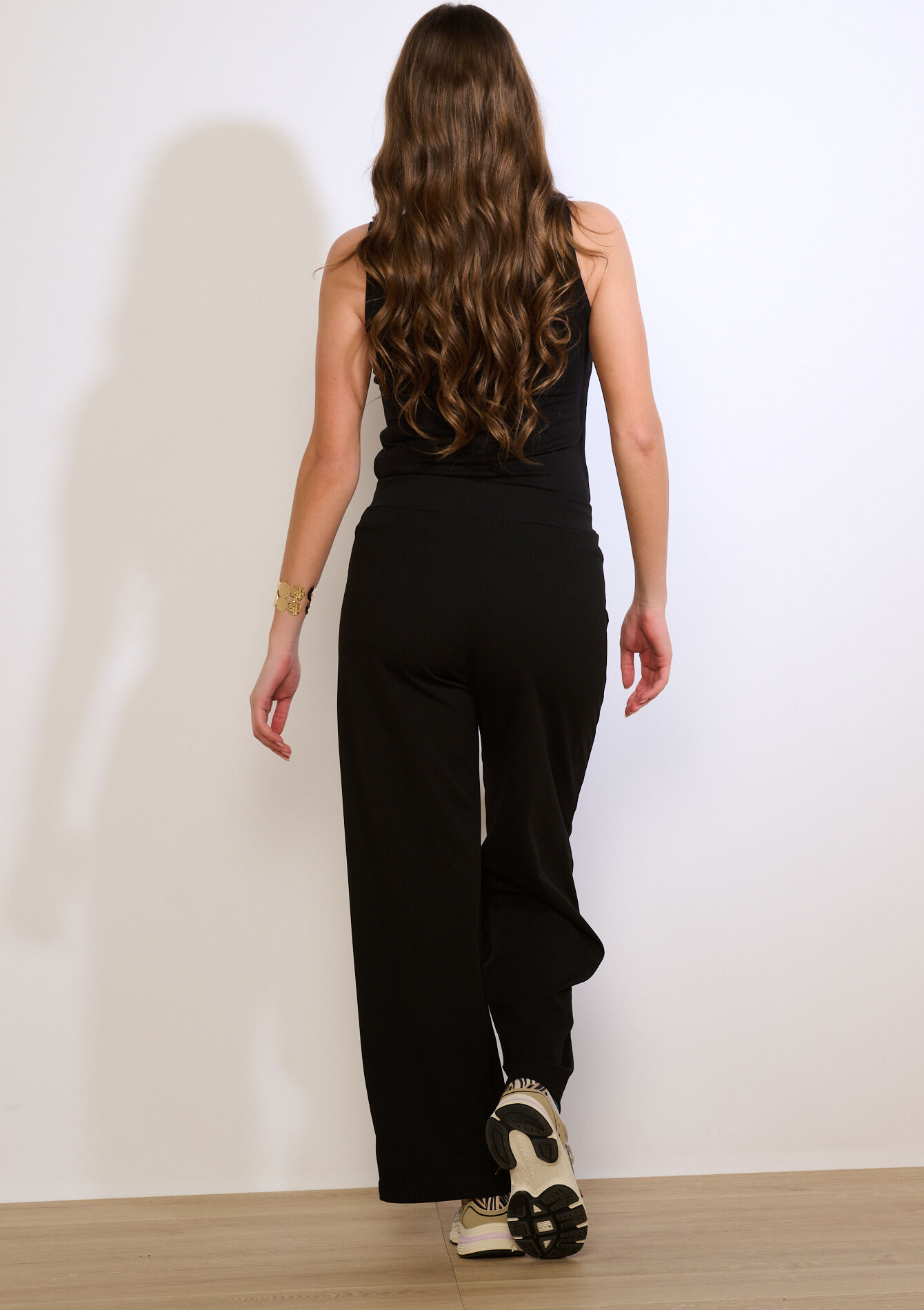 Pantalon ample chic - BLACK - 06601100_1119