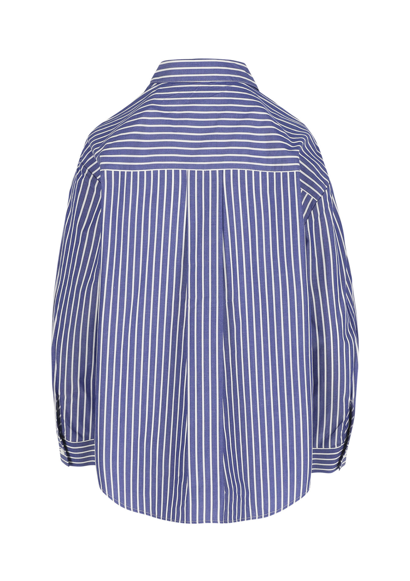 Oversized gestreept hemd, Oversized gestreept hemd - NAVY BASIC - 05702931_2723