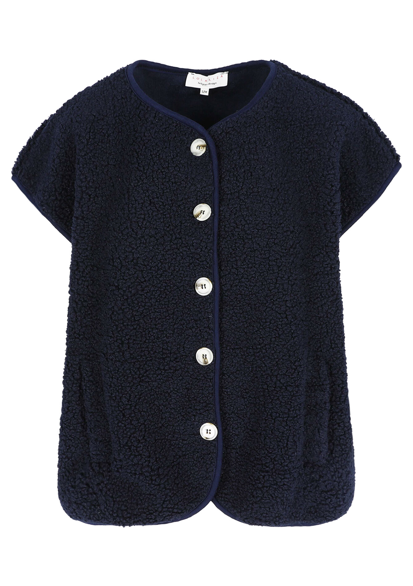 Gilet sans manches doux - NAVY BASIC - 09001486_2723