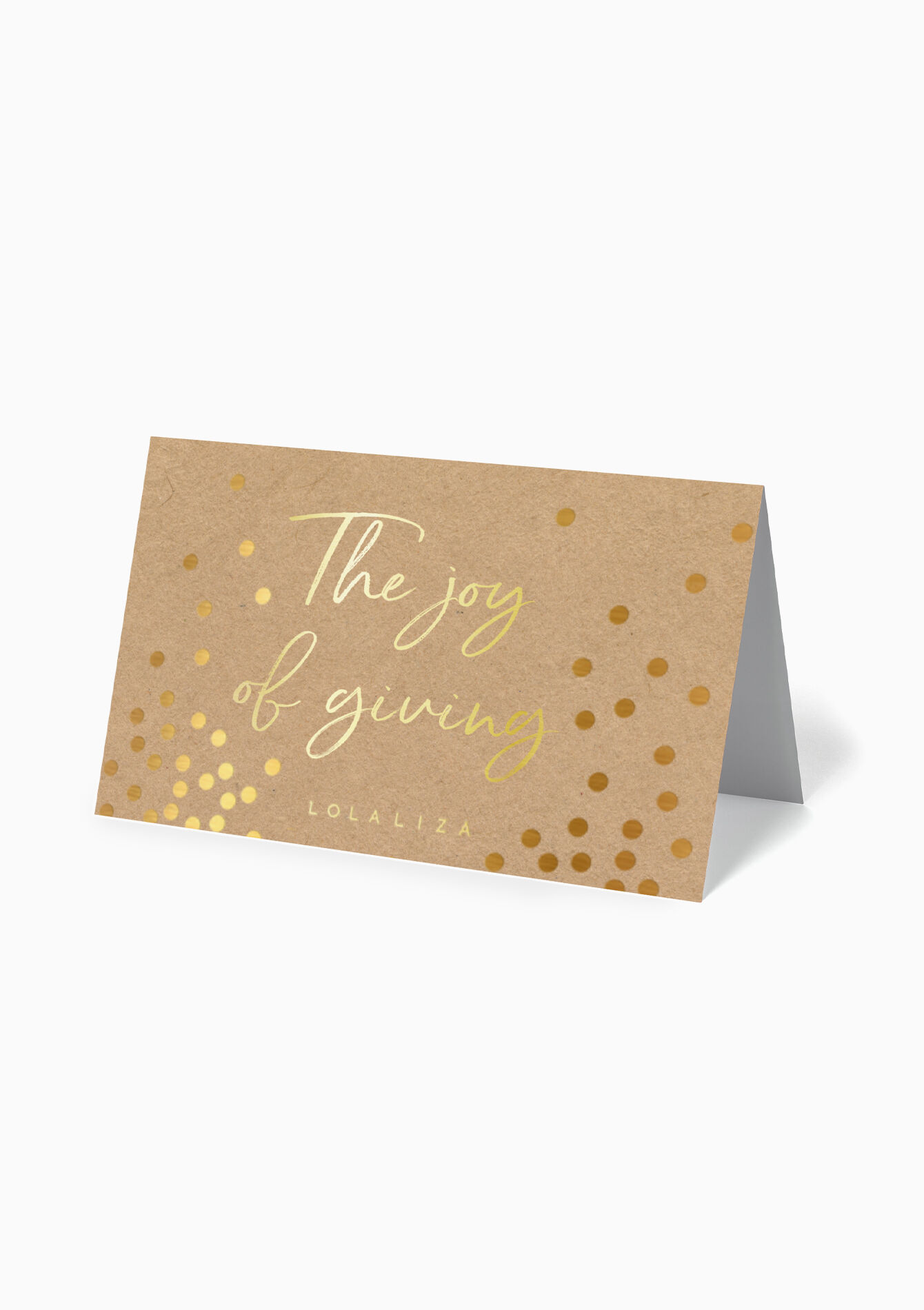 E-gift card - THE JOY OF GIVING - H1300002_H109