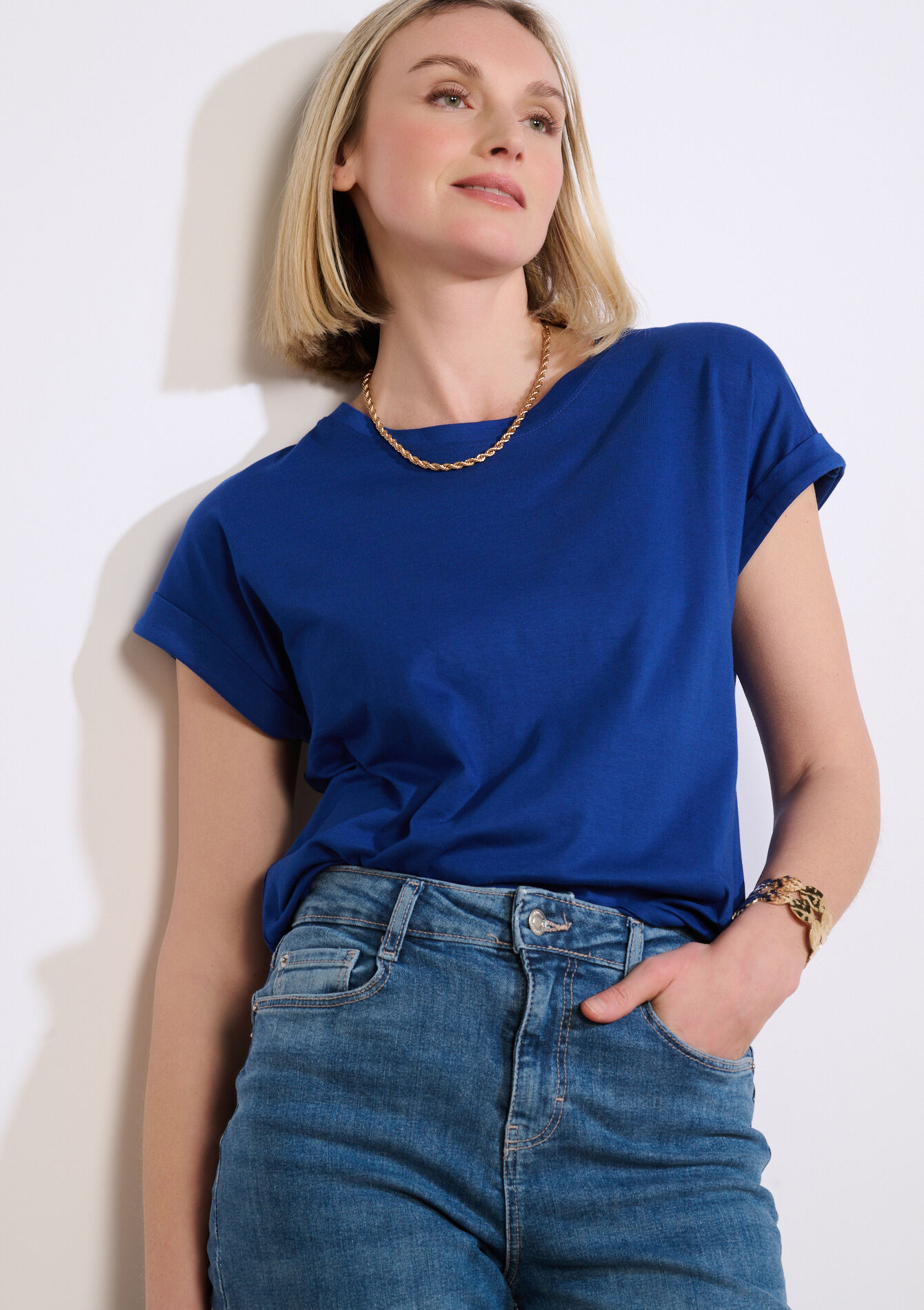 Fluid short-sleeve tee, Fluid short-sleeve tee, , back