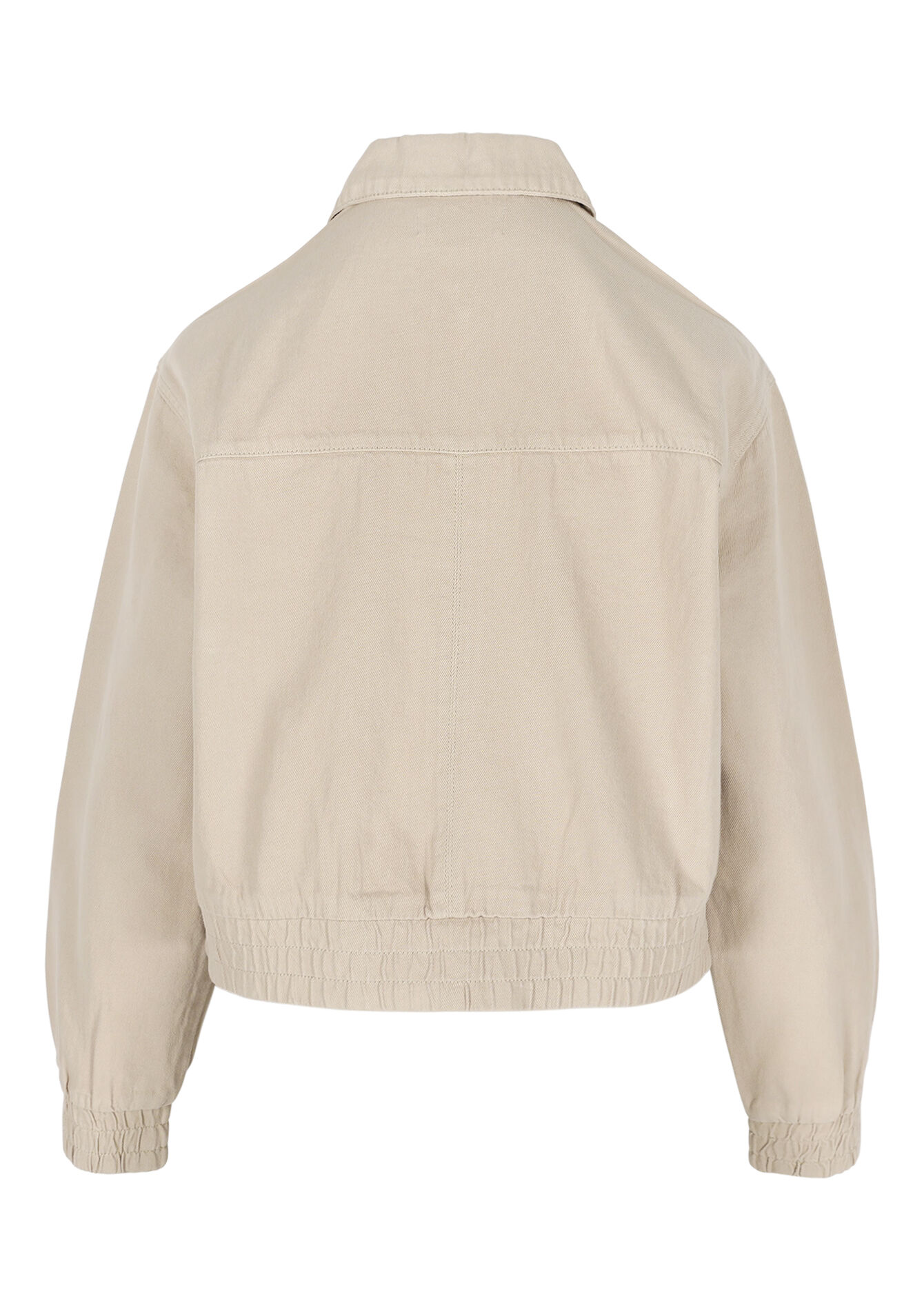 Blouson zippé court - LT BEIGE - 09101104_2527