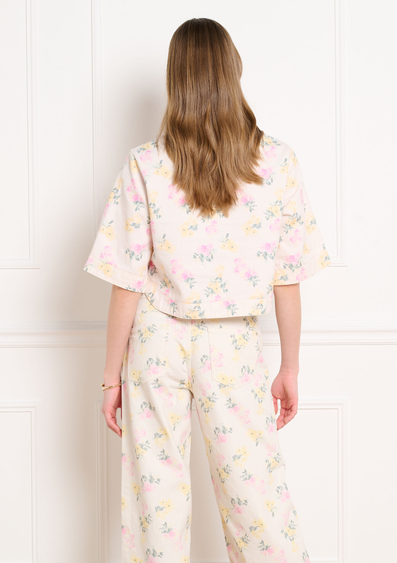 Chemise courte imprimée - OFFWHITE - 05703037_1001