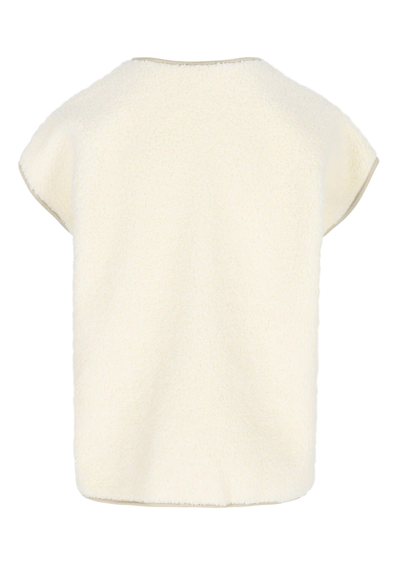 Gilet sans manches doux - VANILLA WHITE - 09001486_1013