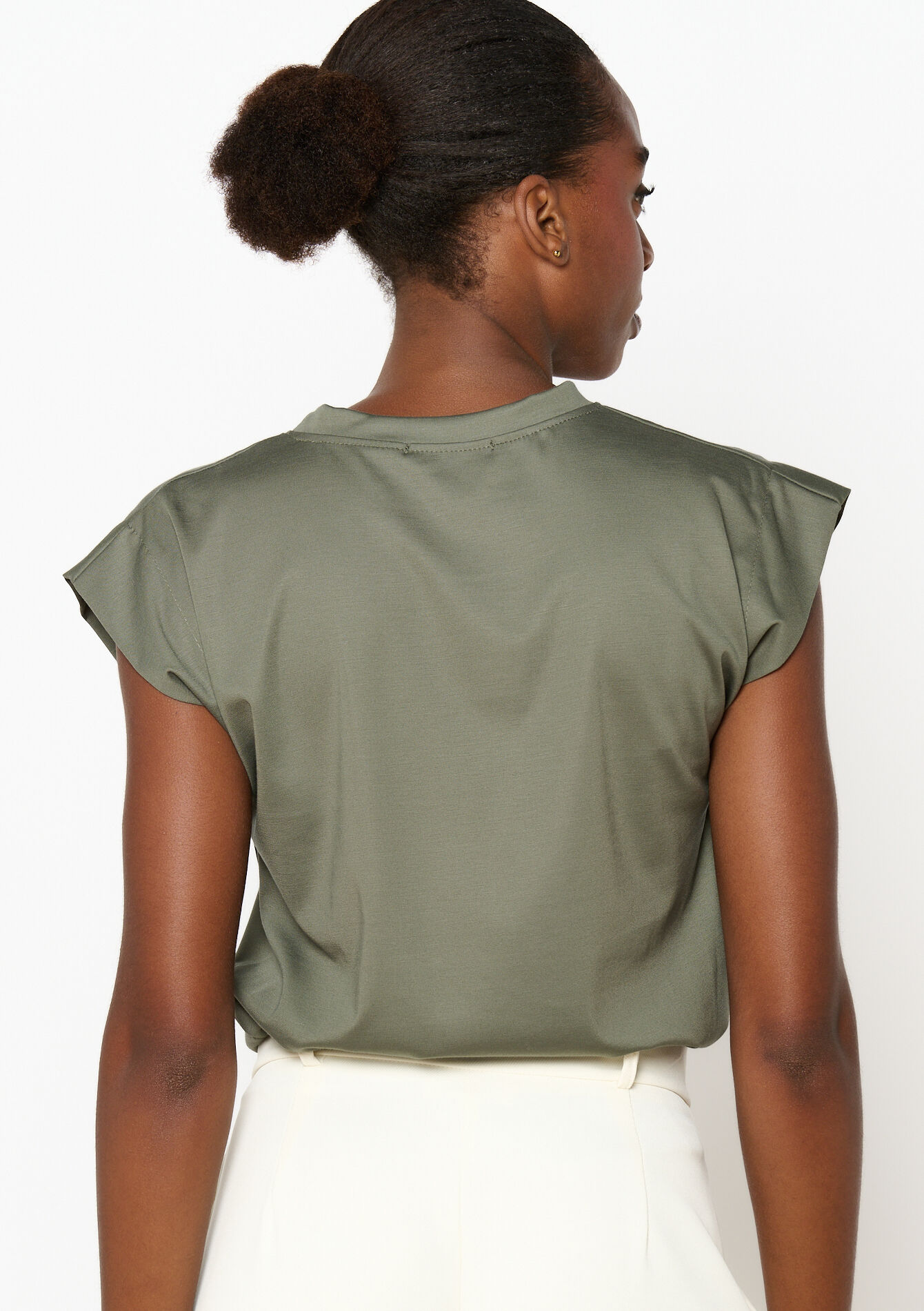 Short-sleeved T-shirt - KHAKI - 1116652