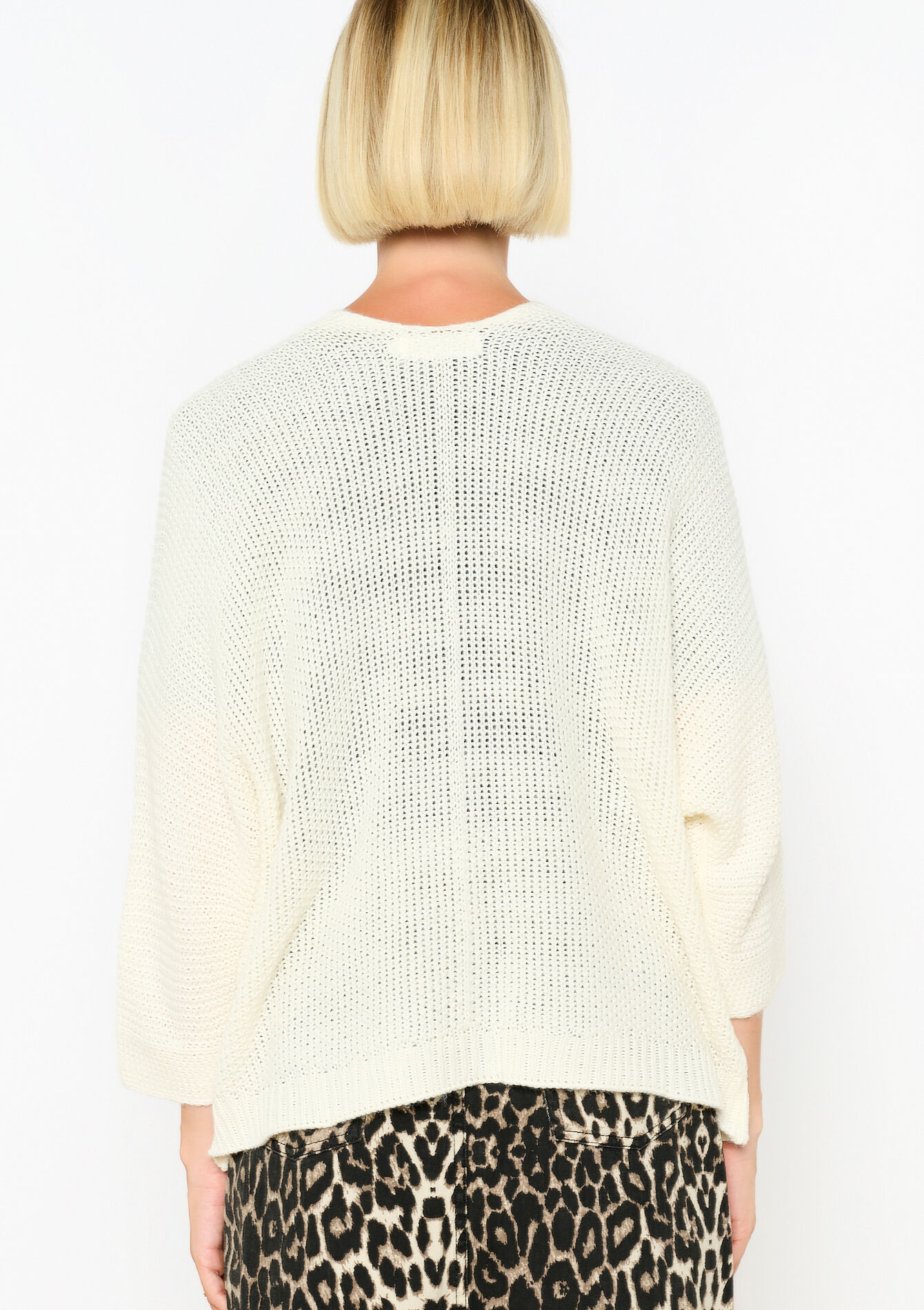 Open cardigan - OFFWHITE - 04101184_1001